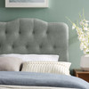 Modway Annabel Twin Upholstered Fabric Headboard MOD-5160-GRY Gray