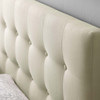 Modway Emily Full Upholstered Fabric Headboard MOD-5172-IVO Ivory