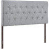 Modway Clique Queen Upholstered Fabric Headboard MOD-5202-GRY Sky Gray