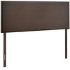 Modway Region Queen Upholstered Headboard MOD-5211-DBR Dark Brown