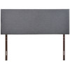 Modway Region Queen Upholstered Headboard MOD-5211-SMK Smoke