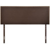 Modway Region Nailhead Queen Upholstered Headboard MOD-5215-DBR Dark Brown