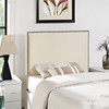 Modway Region Nailhead Twin Upholstered Headboard MOD-5218-IVO Ivory