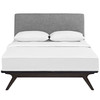 Modway Tracy Queen Bed MOD-5238-CAP-GRY Cappuccino Gray