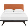 Modway Tracy Queen Bed MOD-5238-CAP-ORA Cappuccino Orange