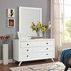 Modway Tracy Dresser and Mirror MOD-5310-WHI-SET White