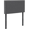 Modway Phoebe Twin Upholstered Fabric Headboard MOD-5382-GRY Gray