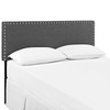 Modway Phoebe Full Upholstered Fabric Headboard MOD-5384-GRY Gray