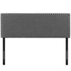 Modway Phoebe Full Upholstered Fabric Headboard MOD-5384-GRY Gray