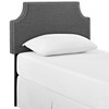 Modway Laura Twin Upholstered Fabric Headboard MOD-5390-GRY Gray