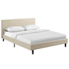 Modway Anya Full Fabric Bed MOD-5418-BEI Beige