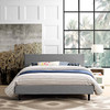 Modway Anya Full Fabric Bed MOD-5418-LGR Light Gray
