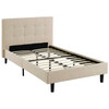 Modway Linnea Twin Bed MOD-5422-BEI Beige