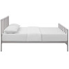 Modway Dower Queen Stainless Steel Bed MOD-5437-GRY Gray