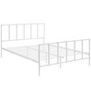Modway Dower Queen Stainless Steel Bed MOD-5437-WHI White