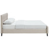 Modway Ophelia Queen Fabric Bed MOD-5465-BEI Beige