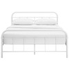 Modway Maisie Queen Stainless Steel Bed Frame MOD-5533-WHI-SET White