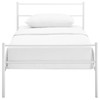 Modway Alina Twin Platform Bed Frame MOD-5551-WHI-SET White