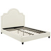 Modway Primrose Queen Performance Velvet Platform Bed MOD-5812-IVO Ivory