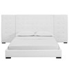 Modway Sierra Queen Upholstered Fabric Platform Bed MOD-5818-WHI White