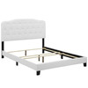 Modway Amelia Twin Upholstered Fabric Bed MOD-5838-WHI White