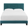 Modway Amira Full Performance Velvet Bed MOD-5859-SEA Sea Blue