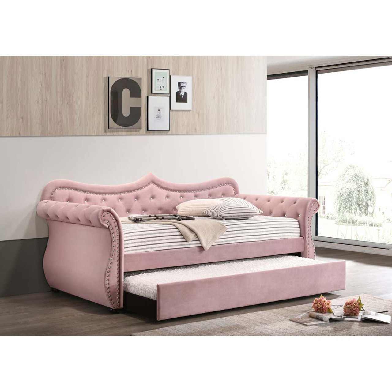 Acme | HeiberoII Sofa Pink