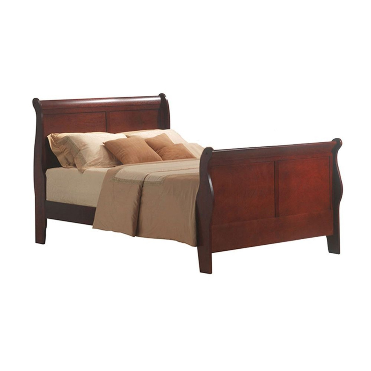 Louis Philippe III Bookcase Bed (Black) Acme Furniture