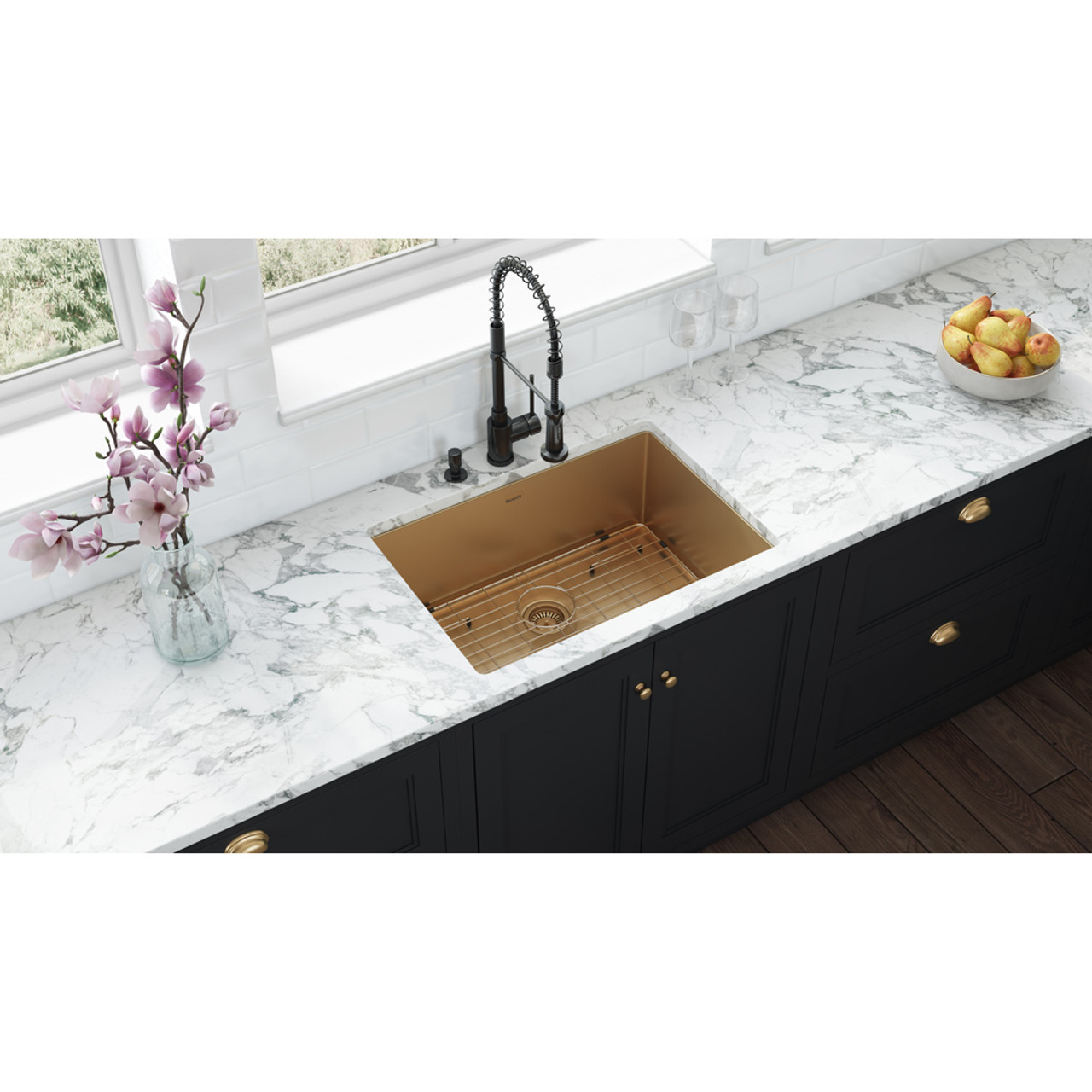 Ruvati Stainless Steel Kitchen Sink RVH6433GG