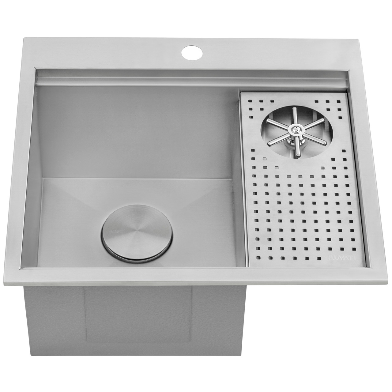 Ruvati Stainless Steel Bar Sink RVH8262ST