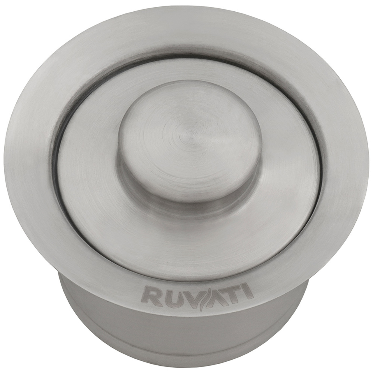 Ruvati Drain Cover for Kitchen Sink and Garbage Disposal, Brushed Stainless  Steel