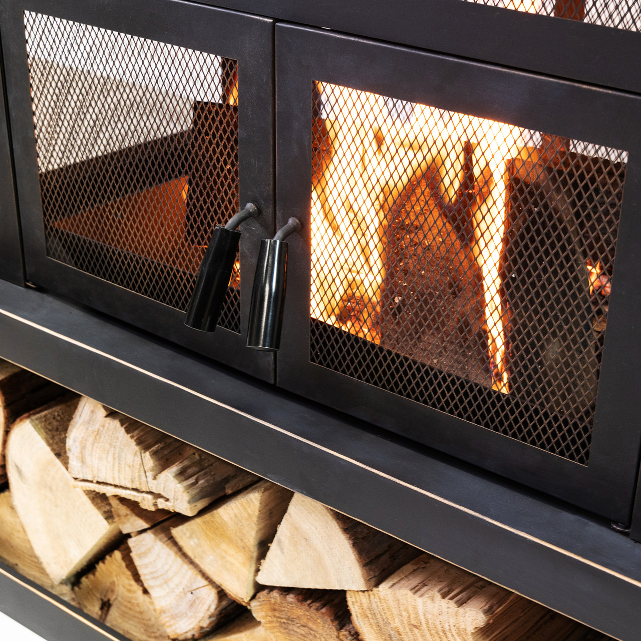 Deko Living COB10501 Wood Burner Fireplace - Metal - 40 inch