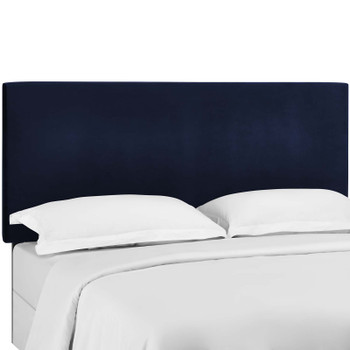 Modway Taylor King and California King Upholstered Performance Velvet Headboard MOD-5884-MID Midnight Blue