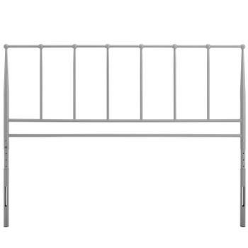 Modway Kiana King Metal Stainless Steel Headboard MOD-6106-GRY Gray