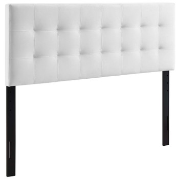 Modway Lily King Biscuit Tufted Performance Velvet Headboard MOD-6121-WHI White