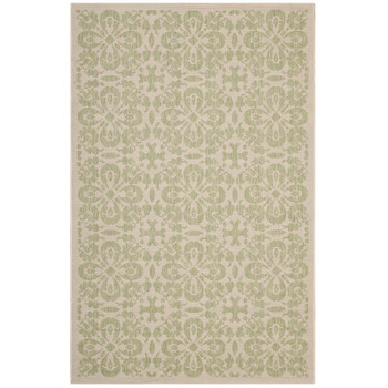 Modway Ariana Vintage Floral Trellis 8x10 Indoor and Outdoor Area Rug R-1142B-810