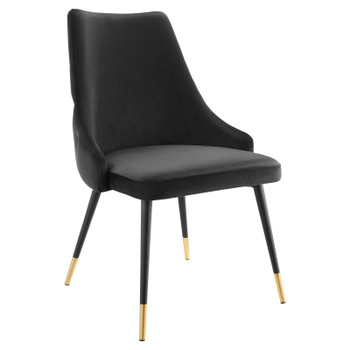 Modway Adorn Tufted Performance Velvet Dining Side Chair EEI-3907-BLK