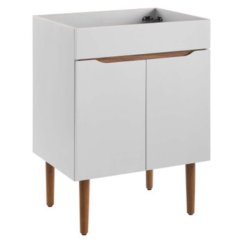 Modway Harvest 24" Bathroom Vanity Cabinet (Sink Basin Not Included) EEI-3918-GRY-WAL