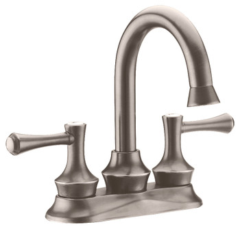 4" lavatory faucet/ Centerset in Brushed Nickel. N2040026SP