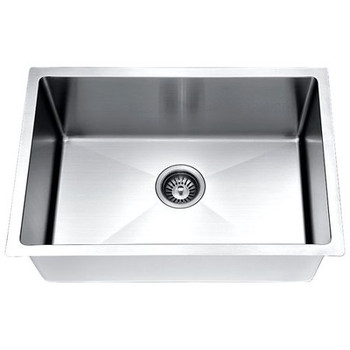 Daweier ESR288572-C Kitchen Sink Set Includes Sink,Faucet In Chrome with Bottom Grid