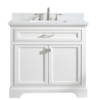 Design Element Milano 36" Single Vanity in White ML-36-WT