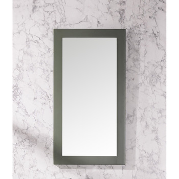 Legion Furniture 16" Pewter Green Mirror WLF9018-PG-M