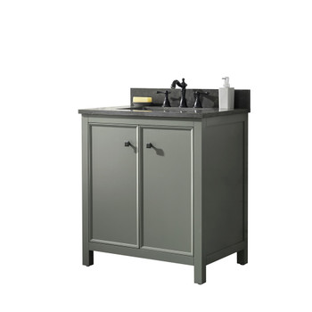 Legion Furniture 30" Pewter Green Finish Sink Vanity Cabinet WLF2130-PG