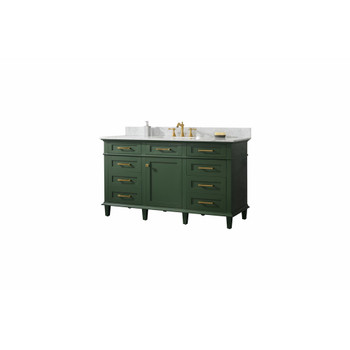 Legion Furniture 60" Vogue Green Finish Single Sink Vanity WLF2260S-VG