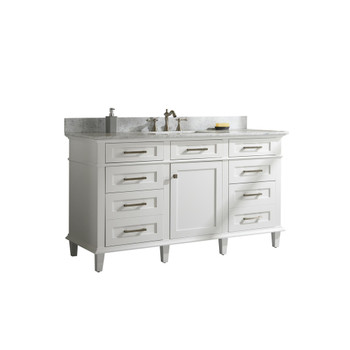 Legion Furniture 60" White Finish Single Sink Vanity Cabinet WLF2260S-W