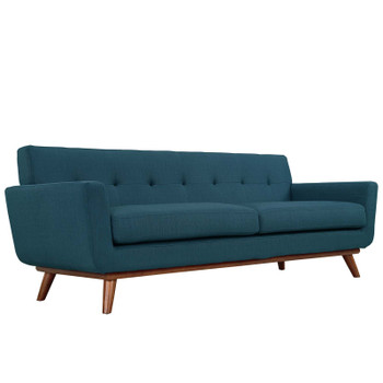 Modway Engage Upholstered Fabric Sofa in Azure-EEI-1180-AZU
