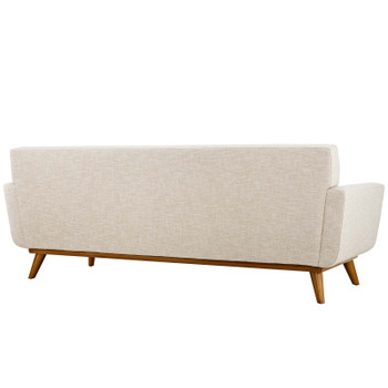 Modway Engage Upholstered Fabric Sofa in Beige-EEI-1180-BEI