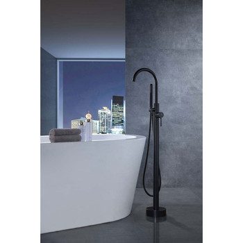 ANZZI Coral Series Freestanding Bathtub Faucet in Oil Rubbed Bronze