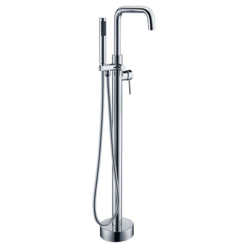ANZZI Moray Series 2-Handle Freestanding Tub Faucet in Polished Chrome