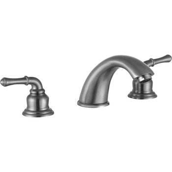 ANZZI Princess 8 in. Widespread 2-Handle Bathroom Faucet in Brushed Nickel